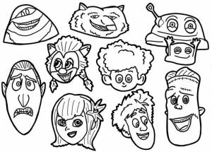 Hotel Transylvania Coloring Pages