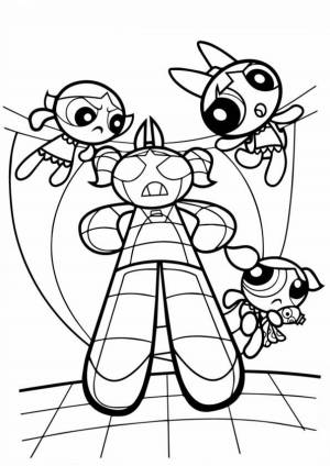 Раскраски Суперкрошки