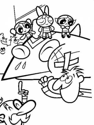 Раскраска Супер крошки   в формате