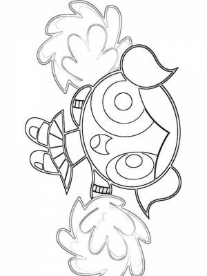 Раскраска Супер крошки  в формате  онлайн