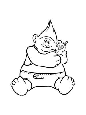 Раскраски Тролли Мировой тур