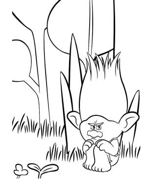 Раскраски Тролли Мировой тур