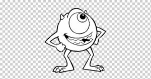 Mike Wazowski Книжка-раскраска Monsters, Inc