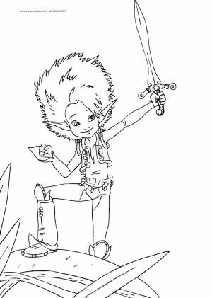 Артур и давид раскраска