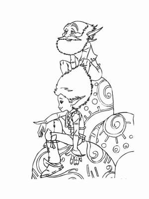 Раскраски Артур и минипуты