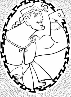 Раскраска Геркулес