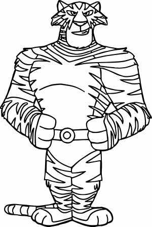 Силач раскраска