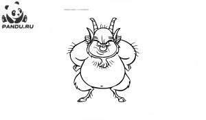 Раскраска Геркулес