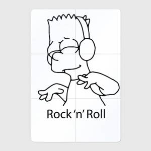 Магнитный плакат 2x3 Bart Simpson