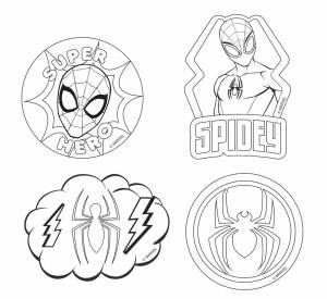 Набор Создайте свои собственные магниты на холодильник, Colorino Creative Marvel Spider-Man цена