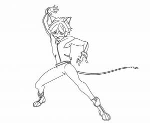 Раскраски Аниме леди баг и супер кот