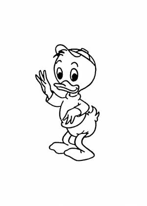 Раскраска Утиные Истории