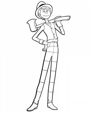 Лоракс раскраска