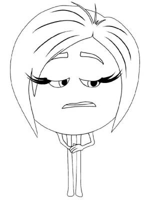 Раскраски Эмоджи фильм