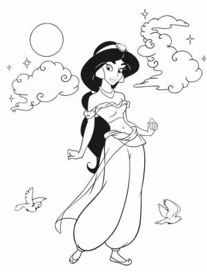 Раскраски из диснеевских мультфильмов