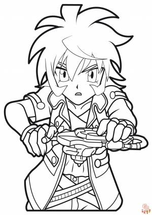 Раскраски Beyblade