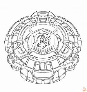 Раскраски Beyblade