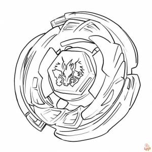 Раскраски Beyblade