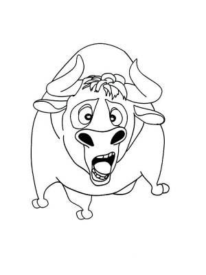 Раскраски Фердинанд