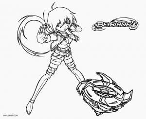 Free Printable Beyblade Coloring Pages For Kids