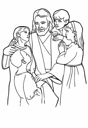 Раскраска LDS Встреча