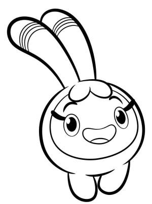 Раскраски Эбби Хэтчер и Пушистики