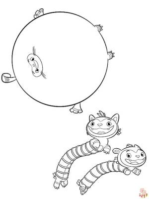 Раскраски Эбби Хэтчер