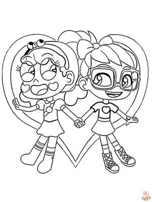 Раскраски Эбби Хэтчер