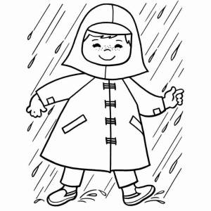 Раскраски Плащ для детей