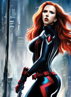 Черная вдова Marvel