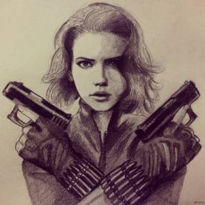 Скарлет Йохансон Черная Вдова