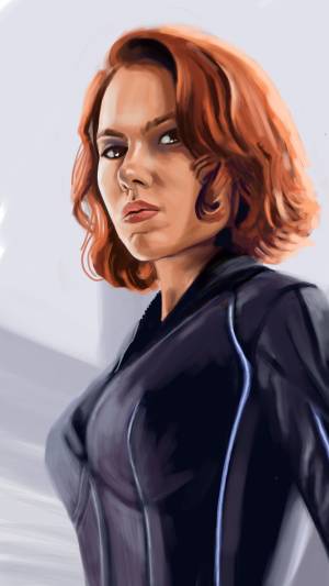 Иллюстрация Чёрная вдова