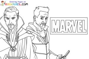 Раскраски Марвел