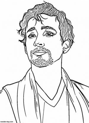 Раскраска Клаус из Академии Амбрелла