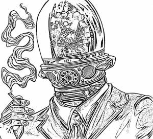 Раскраска Раскраски Академия Амбрелла