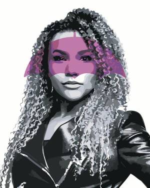 Картина по номерам на холсте с подрамником ЖПН Академия Амбрелла