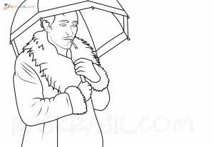 Раскраски Академия Амбрелла