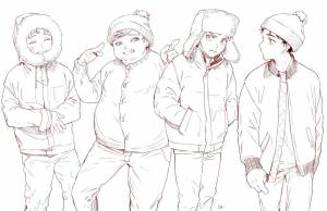 Южный парк рисунки