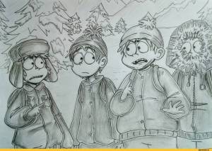 Южный парк рисунки