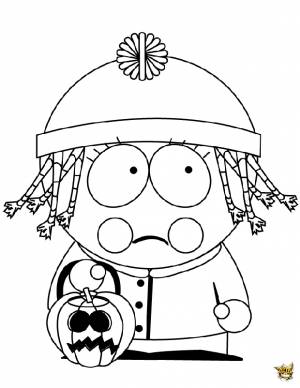 Pаскраска Южный парк 31135