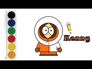 Как нарисовать Кенни