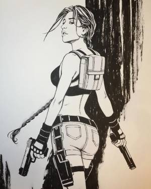 Tomb Raider by Andy Park laracroft tombraider