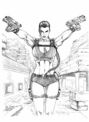 Lara Croft Tones by fernandomerlo on deviantART