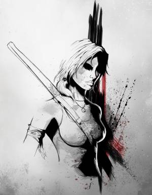 Фан-арт с Ларой Крофт