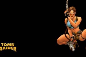 Фоновый рисунок Lara Croft 3