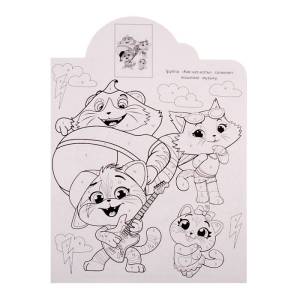 DataLife Engine > Версия для печати > Раскраски 44 котенка пила