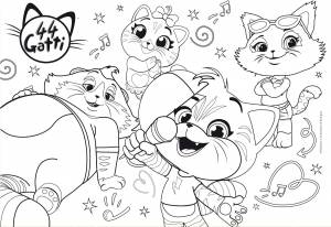 Раскраски лампа котенок