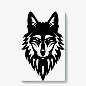 Холст «Волк»