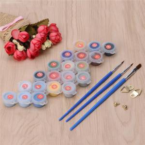 Картина маслом волка по номерам акриловый рисунок на холсте DIY Декор для домашнего офиса