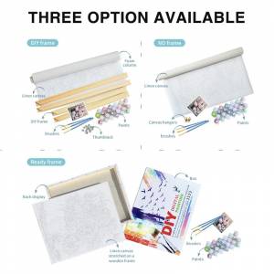 GATYZTORY акриловая Самостоятельная Раскраска по номерам волк наборы для взрослых ручная Раскраска по номерам животные на холсте домашний декор DIY подарок